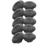 Tofficu 10 Pezzi Clip di Fissaggio per Auto in Plastica Nera, Resistente e Facile da Installare, Adatto per Parafanghi Laterali e Copertura di Scarico per Veicoli