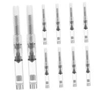 Tofficu 10 pezzi Converter per Penna Stilografica Assorbitore Ricaricabile Vite Compatto e Portatile per Ufficio Scuola e Viaggio