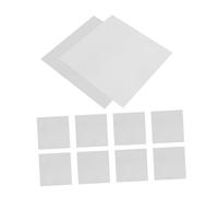 Tofficu 10 Pezzi Fogli Stencil Pet Bianco Traslucido per Progetti Fai da Te, Materiale Resistente e Facile da Pulire, per Macchine da Taglio e Silhouette