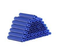 Tofficu 100 Pezzi Ricariche per Stilografiche Cancellabili con Asciugatura Rapida Accessori per Calligrafia e Scrittura per Ufficio e Scuola Compatibili con Penne