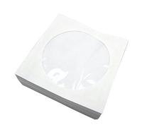 Tofficu 100Pezzi Custodie per Dvd Trasparente per Organizzatore per Home Cinema Sacchetto Custodia Porta