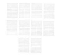 Tofficu 10fogli Ring Adjuster Distanziatore Invisibile per in Silicone Regolatore Diminuisci Misura Anello per Fissare Fasce Larghe Comodo e Flessibile