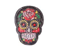 Tofficu 11 pezzi Toppe Ricamate Design Punk Patch Termoadesivi Colorati per Abbigliamento Accessori Creativi per Jeans e Borse Riparazione e Decorazione Fai Da Te
