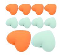 Tofficu 12 Pezzi Copripunta Ferri da Maglia in Silicone a Forma di Cuore, Cappucci Fermamaglie per Ferri 3 Mm, Proteggi Punte per Lavori a Maglia e Cucito Artigianale