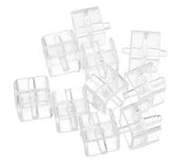 Tofficu 12Pezzi Inserti di Plastica per Sostituzione Nucleo Dispenser Nastro Adesivo, Mozzo Resistente e Compatto per Ufficio e Scuola