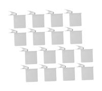 Tofficu 16 Pezzi Clip Di Fissaggio Per Divisorio Per Frigorifero Clip Per Ripiano In Filo Metallico Per Frigorifero Separatore Per Porta Laterale Del Frigorifero Divisorio Per