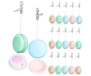 Tofficu 18pezzi Salviette Pulisci Schermo Forma Di Macaron Di Detergenti Per Schermi Di Telefoni Per Pulizia Di Smartphone Tablet e Lenti Di Fotocamere