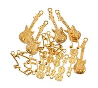 Tofficu 1set Ciondoli Forma Nota Musicale Per Collane e Braccialetti Include Piccole e Grandi Note Musicali e Regali Per Musicisti e Appassionati Musica