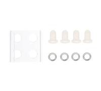 Tofficu 1set Stampo Rossetto Fai da Te con Moulds in Silicone per Rossetti Balsami e Labbra Kit Completo con Supporto e Anelli per Creazione Cosmetici Manuali