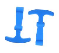 Tofficu 2 Pezzi Chiusure per Sportello T-handle in Silicone Blu Sostituzione per Accessori Frigorifero da Campeggio e Uso Marinaresco Resistente e Adatto Modelli