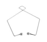 Tofficu 2 Pezzi Clip Regolabile Portatile per Agopressione in Acciaio Inossidabile per Addome e Gambe Uso Quotidiano a Casa