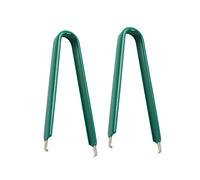 Tofficu 2 Pezzi Raccolta dell'albero tastiera meccanico strumento per rimuovere i copritasti strumento tastiera meccanica estrattore del cappuccio della chiave Green