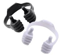 Tofficu 2 Pezzi Supporto Cellulare da Scrivania Forma di Portatelefono Divertente e Robusto Sostegno per Smartphone in Casa e Ufficio