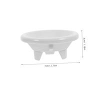 Tofficu 2 pezzi Tappi per Orinatoio in Abs Filtro Antiodore per Bagno Copertura Drenaggio Urinatoio Resistente e Facile da
