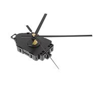 Tofficu 2 Set Accessori del Movimento di Campana Operato Kit di Movimento Dell'orologio Meccanismi Kit Meccanismo Orologio al Quarzo Il Motore Meccanico Batteria Moderno Metallo Nero
