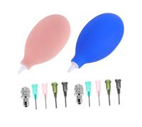 Tofficu 2 Set Applicatore di Precisione in Ceramica Manico Ergonomico in Gomma e Metallo Punta Sottile e Modellazione Argilla per Decorazione di Ceramica per Domestico