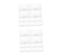 Tofficu 2 Set Custodie Protettive Per Carte Pvc Confezione Per Sanitarie Carte Id Design Resistente E Flessibile Per Protezione Ottimale 20 Pezzi*2