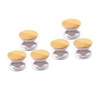 Tofficu 2 Set Penna per Lavare Paillettes in Elastico Doppia Testa Portachiodi Infusore Liquido Attrezzo Ciotola per Unghie Taglia Unghie Kit Manicure Unghia Bicchiere 3 Pezzi * 2