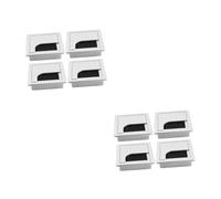 Tofficu 2 Set Scatola Di Cavi Spina Per Cavi Supporto Per Cavi Occhielli Tenditore Cavi Per La Gestione Dei Cavi Clip Di Fissaggio Per Cavi Fascette Per Cavi Scatole Di 4 pezzi*2