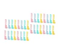 Tofficu 2 Set Spaccalana Macchina per Cucire A Mano Kit Trapunta Dito per Le all'Uncinetto Separatore di Filo A Portafilo Attrezzo Plastica 16 Pezzi * 2
