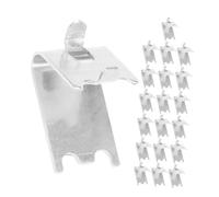 Tofficu 20 Ganci In Acciaio Inox Per Frigorifero Frigorifero Congelatore Ripiani Clip Per Ripiani Supporto Per Ripiani Frigo Commerciali Clip Per Ripiani Frigo Gancio Per Ripiani