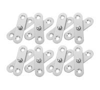 Tofficu 20Pezzi Cerniere Nascoste Rotanti Acciaio Inossidabile da Cerniere Pivot per Porte Rotazione Cerniera per Installazione Facile e Versatile Design Elegante per Porte Segrete e Finestre