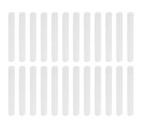 Tofficu 24 Pezzi Braccialetti Slap DIY in Pvc Doppia Faccia Design Semplice e Comodo da Indossare per Feste ed Eventi