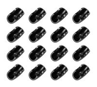 Tofficu 24 Pezzi Coprigambe a Forcina Antiscivolo in Gomma ad Alta Resilienza per Tavoli e Sedie, Protezione Pavimenti Silenziosa e Resistente All’usura, Supporto a Forma di U per Mobili