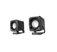 Tofficu 2pezzi Altoparlante USB Mini Speaker Portatile Multimediale per Computer Laptop Desktop PC Nero