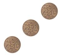 Tofficu 3 Pezzi Decorazione Intagliato per Applique Antico Stile Vintage per Armadi e Classico