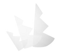 Tofficu 3 Pezzi Stencil Trapuntatura in Acrilico Resistente Modelli Cucito Tessuti per Decorazioni Festive Diy Kit Creativo per Principianti e Attività Sociali
