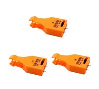 Tofficu 3 Pezzi Tester Controllo Dei Fusibili Tester Ed Estrattore Per Fusibili Estrattore Fusibili Arancia