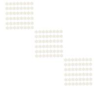 Tofficu 3 Set Fiocco di Neve in Resina Decorazioni Natalizie Ornamenti Nevicare Modo Film Luci A Batteria Adesivi Numero Fiocchi di Neve di Natale Etichetta Arredamento Bianca 50 Pezzi * 3