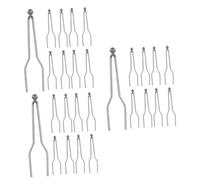 Tofficu 3 Set Punta per Pirografia con Cavo Riscaldante per Penna Pirografica Impedenza per Creazioni Dettagliate E Precise Compatibile con Macchine per Pirografia 9 Pezzi*3