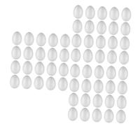 Tofficu 3 Set Uova Polistirolo per Decorazioni Pasquali Uova Fai da Te per DIY per E attività Superficie Liscia E Facile da Colorare per Decorare Casa E Scuola 20 Pezzi * 3