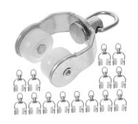 Tofficu 30 Pezzi Curtain Glider Hooks Track Rollers For Heavy Curtains Smooth Quiet Operation Easy No-tool Installation Ceiling And Window Rail Runners