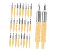Tofficu 30 Pezzi Punta Sottile per da Pittura Punte Ricambio per Acrilici Accessori per e Calligrafi per Progetti DIY e Graffiti