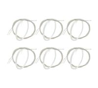 Tofficu 36 Pezzi Corde per Chitarra Classica in Nylon Bianco, Set da 6 | Chitarra Classica a Sei Corde, Adatte a Lezioni di Gruppo e Suono Nitido, Ricambio Incluso