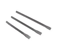 Tofficu 3pezzi Scalpello Per Filettatura Foratura Per Intaglio Utensili Per Intaglio Del Scalpelli Per Muratura Piatti Adatti Per Ghisa Ferro Battuto Acciaio Bronzo e Rame