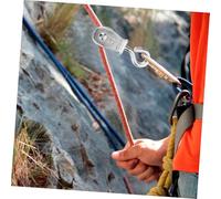Tofficu 4 pezzi Carrucole Sollevamento in Acciaio Inox Pulegge Miniatura Resistenti alla Corrosione con per Trazione e Uso Edilizio Installazione Facile e Movimento Fluido