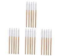 Tofficu 4 Set Strumenti di Ceramica Scultura in Argilla Kit di Argilla Secca all'Aria Strumento per Scolpire La Cera Accessori per Utensili da Intaglio in Ceramica di Legno 5 Pezzi * 4