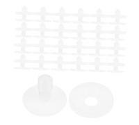 Tofficu 40set per Scheletri di in Plastica Set da Accessori Flessibili per Giocattoli Connettori per Artigianato di Orsi e Animali
