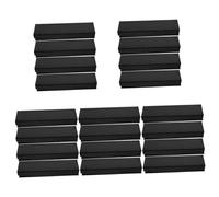 Tofficu 5 Set Astuccio Caso A Matita Vetrina Singola Penna Carta Organizzatori Custodia Per Penna A Sfera Posate Appendiabiti Peluche Arredamento Medaglia Display Stoffa Black 4 Pezzi * 5