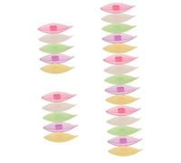 Tofficu 5 Set Navette per Chiacchierino Strumenti per Lavoro Tessitura per Creare Pompon Braccialetti E Decorazioni Artigianali 5 Pezzi*5