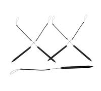 Tofficu 5 Set Penne Stilo Touch Screen Resistive con Corda Molla Penna da Disegno per Tablet Smartphone e Scrittura su Lavagna LCD Accessorio Ufficio Portatile e Anti-smarrimento