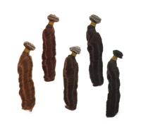 Tofficu 5pezzi Extension per per Parrucche Ricambio Sintetiche per Creare Parrucche Fai da Te Accessori per per Materiali per Trame Adatte Diverse Acconciature