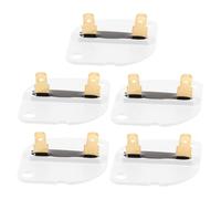 Tofficu 5pezzi Fusibile Termico Per Asciugatrice Compatibile Con Kit Riscaldante Termistore e Kit Pulizia Sfiato Parti Essenziali Per Sostituzione e Riparazione