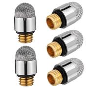 Tofficu 5pezzi Punte Punta Fine in Fibra Conduttiva Punte Di Ricambio Per Penne Stilo Base Dello Stilo in Metallo Resistente Per Sostituzione Di Penne