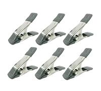 Tofficu 6 Pezzi Clip per Sfondo Resistente e per Fotografia e Falegnameria Ergonomico e Capacità Fissaggio