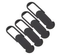 Tofficu 6 Pezzi Copri Webcam Scorrevoli Neri Ultra Sottile per Laptop Tablet e Smartphone Copertura Privacy Facile da Usare Senza Danneggiare Schermo Protezione Sicura per Fotocamera